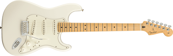 Guitarra Electrica Fender Player Stratocaster®, Maple Fingerboard, Polar White 0144502515 - The Music Site