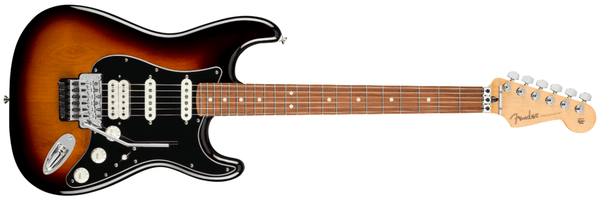 Guitarra Electrica Fender Player Stratocaster® with Floyd Rose®, Pau Ferro Fingerboard, 3-Color Sunburst 1149403500 - The Music Site