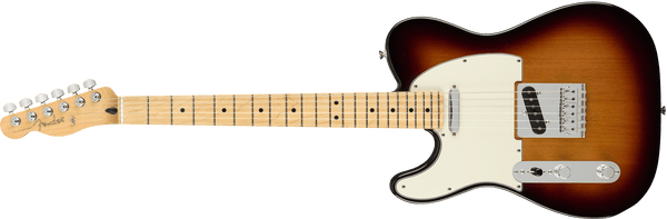 Guitarra Electrica Fender Player Telecaster® Left-Handed, Maple Fingerboard, 3-Color Sunburst 0145222500 Zurda - The Music Site