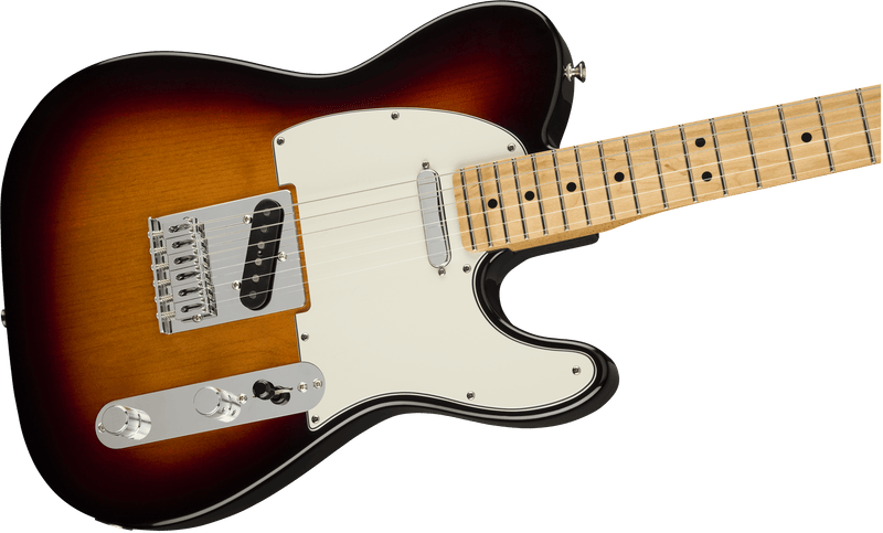 Guitarra Electrica Fender Player Telecaster®, Maple Fingerboard, 3-Color Sunburst - The Music Site