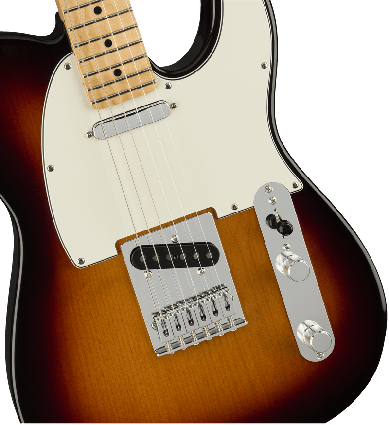 Guitarra Electrica Fender Player Telecaster®, Maple Fingerboard, 3-Color Sunburst - The Music Site