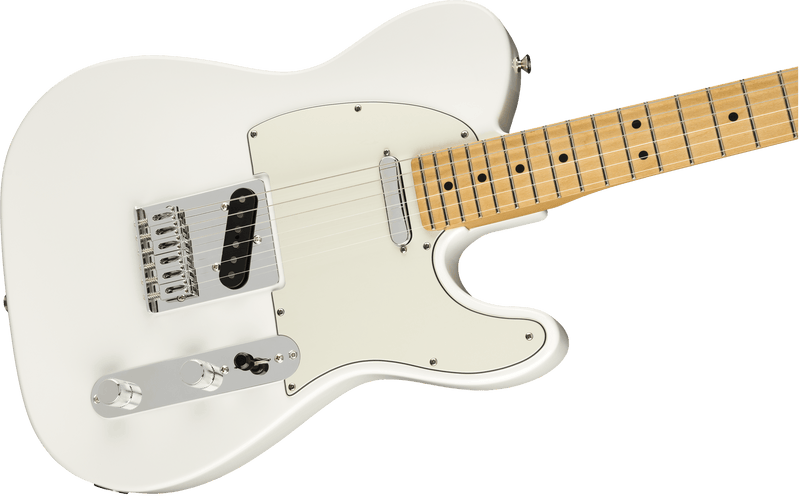 Guitarra Electrica Fender Player Telecaster®, Maple Fingerboard, Polar White0145212515 - The Music Site