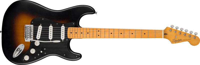 Guitarra Electrica Fender Squier 40th Anniversary, Stratocaster® Vintage Edition, diapasón de arce, golpeador anodizado dorado, verde espuma marina satinada 0379511503 - The Music Site