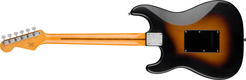 Guitarra Electrica Fender Squier 40th Anniversary, Stratocaster® Vintage Edition, diapasón de arce, golpeador anodizado dorado, verde espuma marina satinada 0379511503 - The Music Site