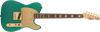 Guitarra Electrica Fender Squier 40th Anniversary Telecaster®, Gold Edition, diapasón de laurel, golpeador anodizado dorado, verde Sherwood metalizado 0379400546 - The Music Site
