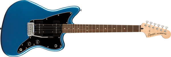 Guitarra Electrica Fender Squier Affinity Series™ Jazzmaster®, diapasón de laurel, golpeador negro, azul Lake Placid0378301502 - The Music Site