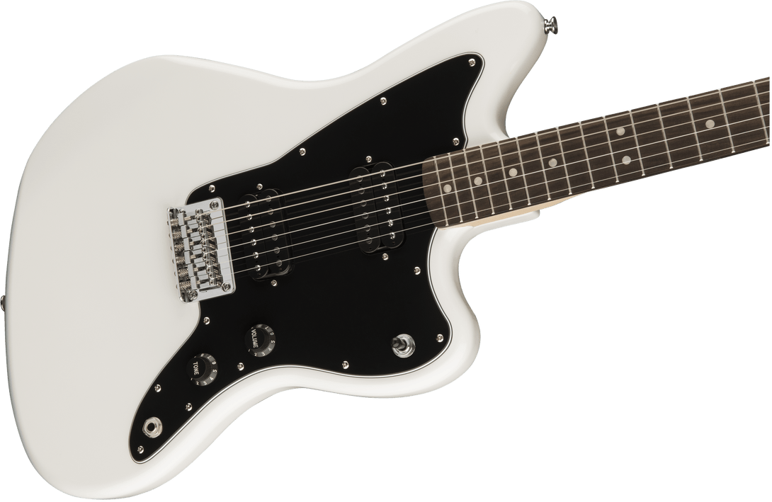 Guitarra Electrica Fender Squier Affinity Series™ Jazzmaster® HH, diapasón de laurel, blanco ártico 0373210580 - The Music Site