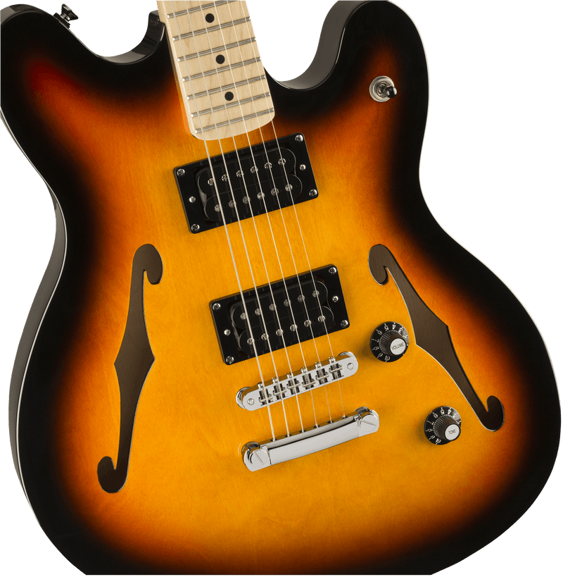 Guitarra Electrica Fender Squier Affinity Series™ Starcaster®, Maple Fingerboard, 3-Color Sunburst 0370590500 - The Music Site