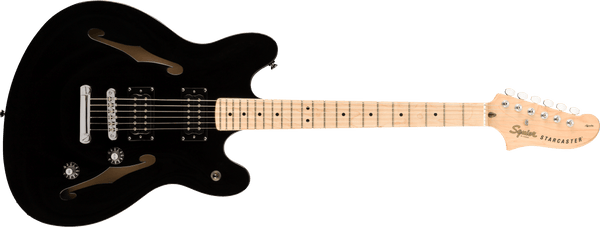 Guitarra Electrica Fender Squier Affinity Series™ Starcaster®, Maple Fingerboard, Black 0370590506 - The Music Site