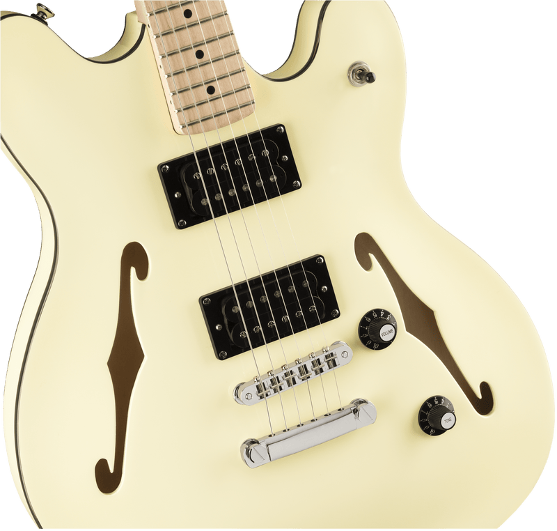Guitarra Electrica Fender Squier Affinity Series™ Starcaster®, Maple Fingerboard, Olympic White - The Music Site