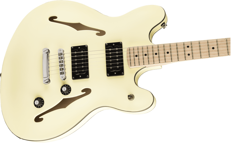 Guitarra Electrica Fender Squier Affinity Series™ Starcaster®, Maple Fingerboard, Olympic White - The Music Site