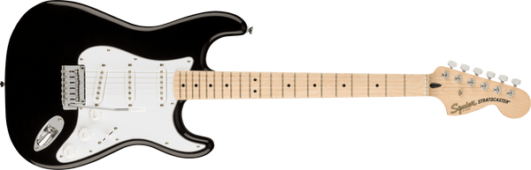 Guitarra Electrica Fender Squier Affinity Series™ Stratocaster®, diapasón de arce, golpeador blanco, negro 0378002506 - The Music Site