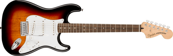 Guitarra Electrica Fender Squier Affinity Series™ Stratocaster®, diapasón de laurel, golpeador blanco, rayos de sol de 3 colores 0378000500 - The Music Site