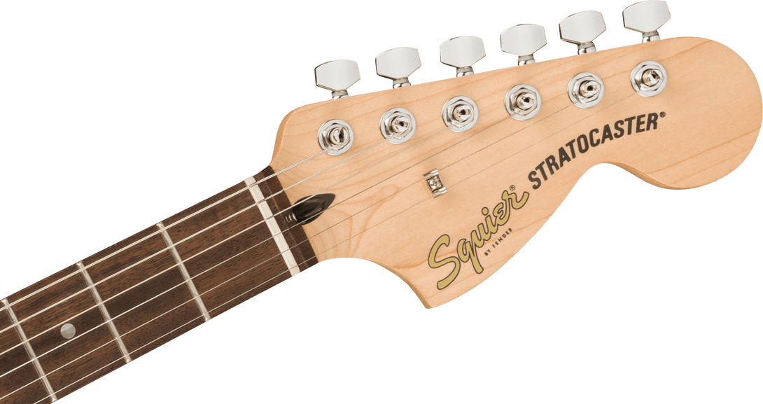 Guitarra Electrica Fender Squier Affinity Series™ Stratocaster®, diapasón de laurel, golpeador blanco, rayos de sol de 3 colores 0378000500 - The Music Site