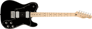 Guitarra Electrica Fender Squier Affinity Series™ Telecaster® Deluxe, diapasón de arce, golpeador negro, negro 0378253506 - The Music Site