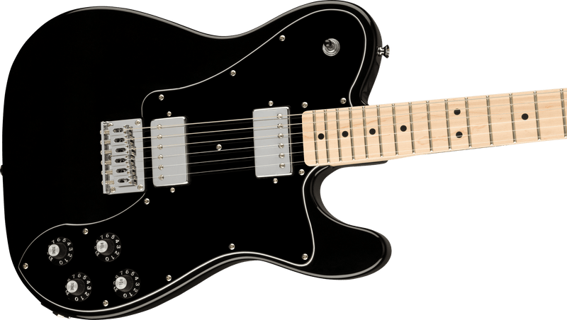 Guitarra Electrica Fender Squier Affinity Series™ Telecaster® Deluxe, diapasón de arce, golpeador negro, negro 0378253506 - The Music Site