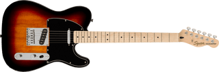 Guitarra Electrica Fender Squier Affinity Series™ Telecaster®, diapasón de arce, golpeador negro, rayos de sol de 3 colores 0378203500 - The Music Site