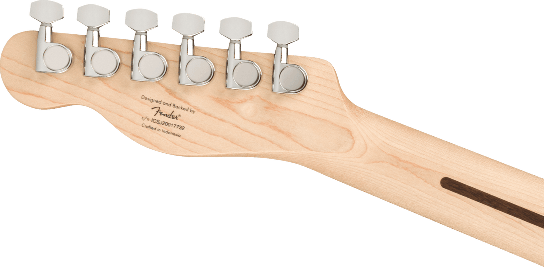 Guitarra Electrica Fender Squier Affinity Series™ Telecaster®, diapasón de arce, golpeador negro, rayos de sol de 3 colores 0378203500 - The Music Site
