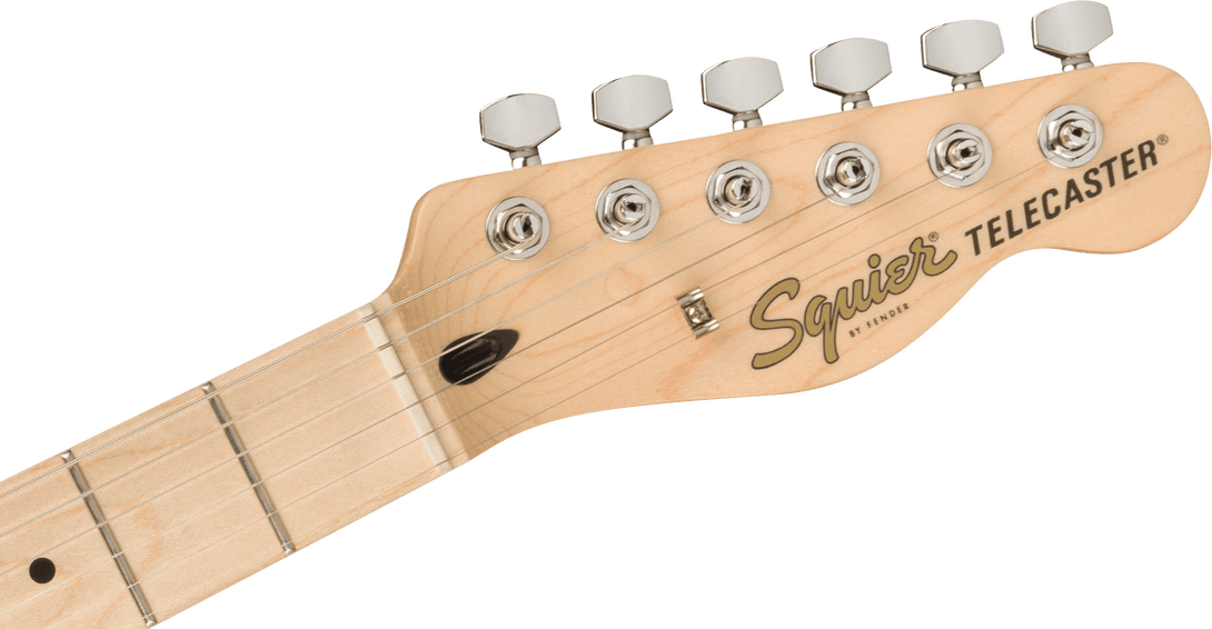 Guitarra Electrica Fender Squier Affinity Series™ Telecaster®, diapasón de arce, golpeador negro, rayos de sol de 3 colores 0378203500 - The Music Site