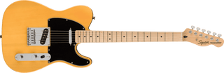 Guitarra Electrica Fender Squier Affinity Series™ Telecaster®, diapasón de arce, golpeador negro, rubio caramelo 0378203550 - The Music Site