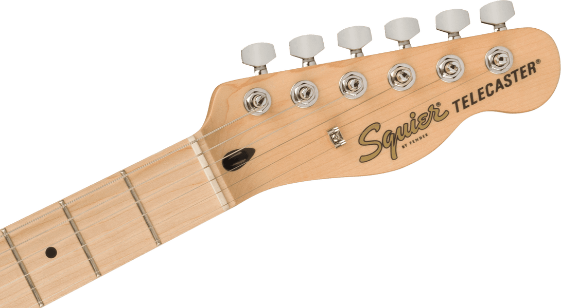 Guitarra Electrica Fender Squier Affinity Series™ Telecaster®, diapasón de arce, golpeador negro, rubio caramelo 0378203550 - The Music Site