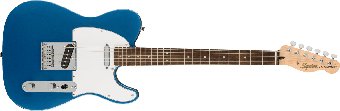 Guitarra Electrica Fender Squier Affinity Series™ Telecaster®, diapasón de laurel, golpeador blanco, azul Lake Placid 0378200502 - The Music Site