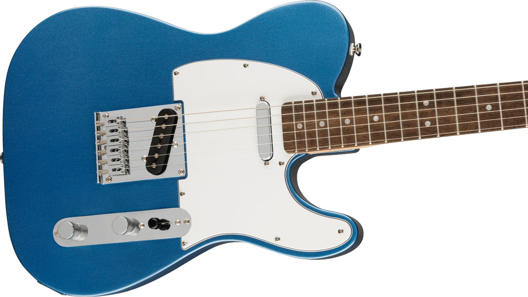 Guitarra Electrica Fender Squier Affinity Series™ Telecaster®, diapasón de laurel, golpeador blanco, azul Lake Placid 0378200502 - The Music Site