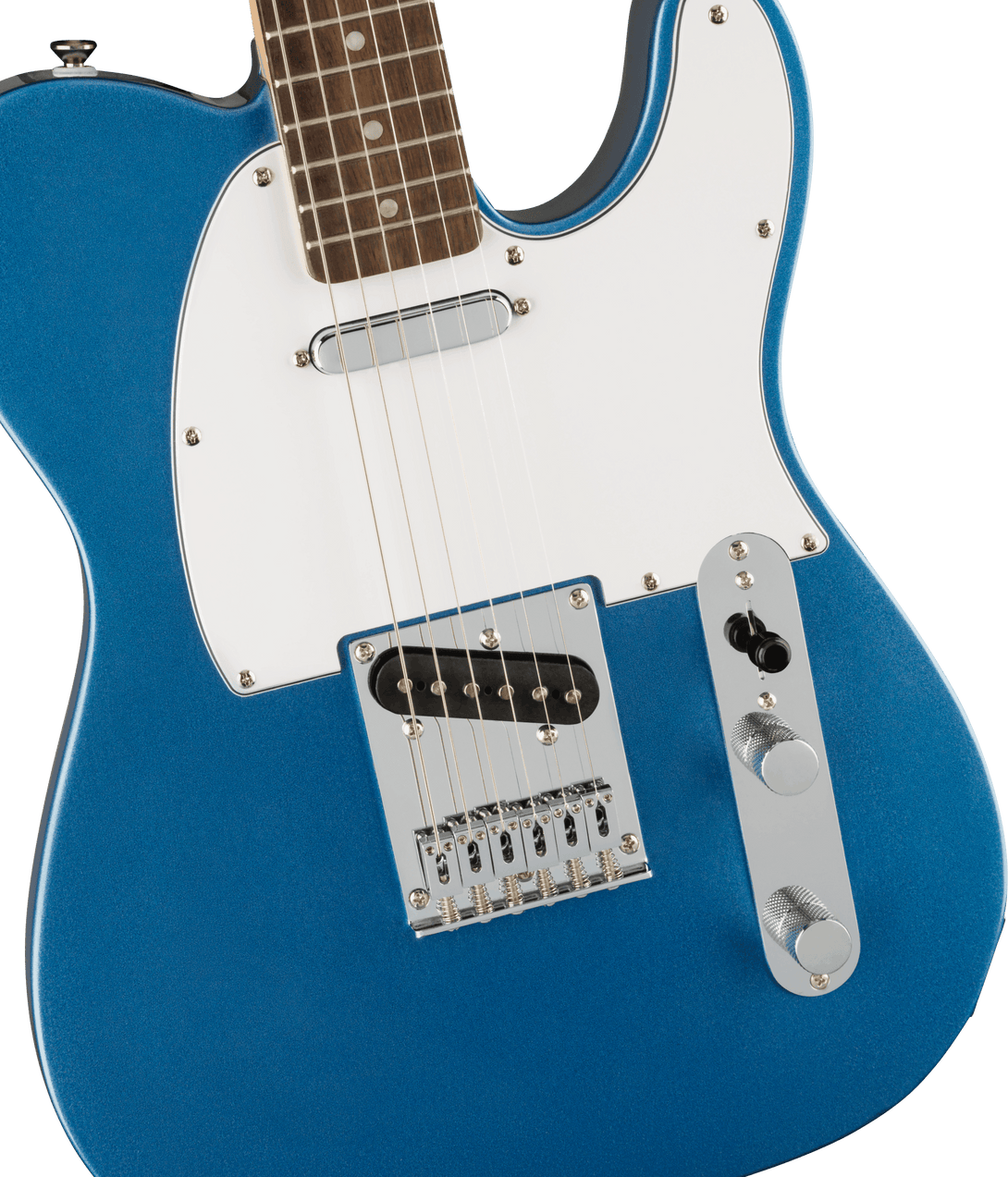 Guitarra Electrica Fender Squier Affinity Series™ Telecaster®, diapasón de laurel, golpeador blanco, azul Lake Placid 0378200502 - The Music Site