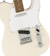 Guitarra Electrica Fender Squier Affinity Series™ Telecaster®, diapasón de laurel, golpeador blanco, blanco olímpico 0378200505 - The Music Site