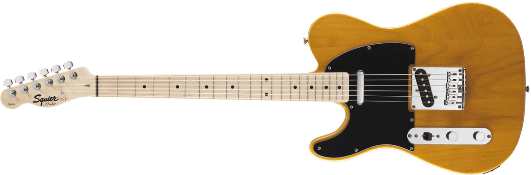 Guitarra Electrica Fender Squier Affinity Series™ Telecaster® Left-Handed, Maple Fingerboard, Butterscotch Blonde 0310223550 Zurda - The Music Site