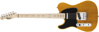 Guitarra Electrica Fender Squier Affinity Series™ Telecaster® Left-Handed, Maple Fingerboard, Butterscotch Blonde 0310223550 Zurda - The Music Site