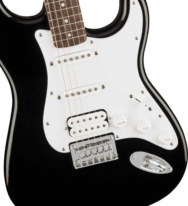 Guitarra Electrica Fender Squier Bullet® Stratocaster® HT HSS, Laurel Fingerboard, Black 0371005506 - The Music Site