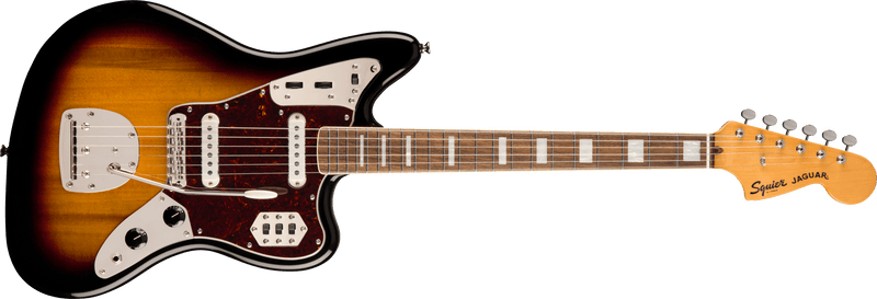 Guitarra Electrica Fender Squier Classic Vibe '70s Jaguar®, Laurel Fingerboard, 3-Color Sunburst 0374090500 - The Music Site