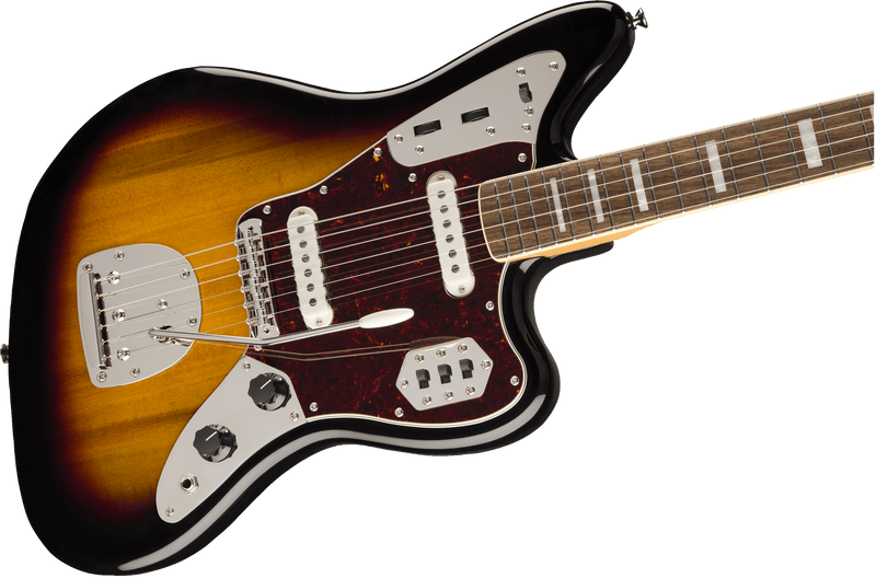 Guitarra Electrica Fender Squier Classic Vibe '70s Jaguar®, Laurel Fingerboard, 3-Color Sunburst 0374090500 - The Music Site