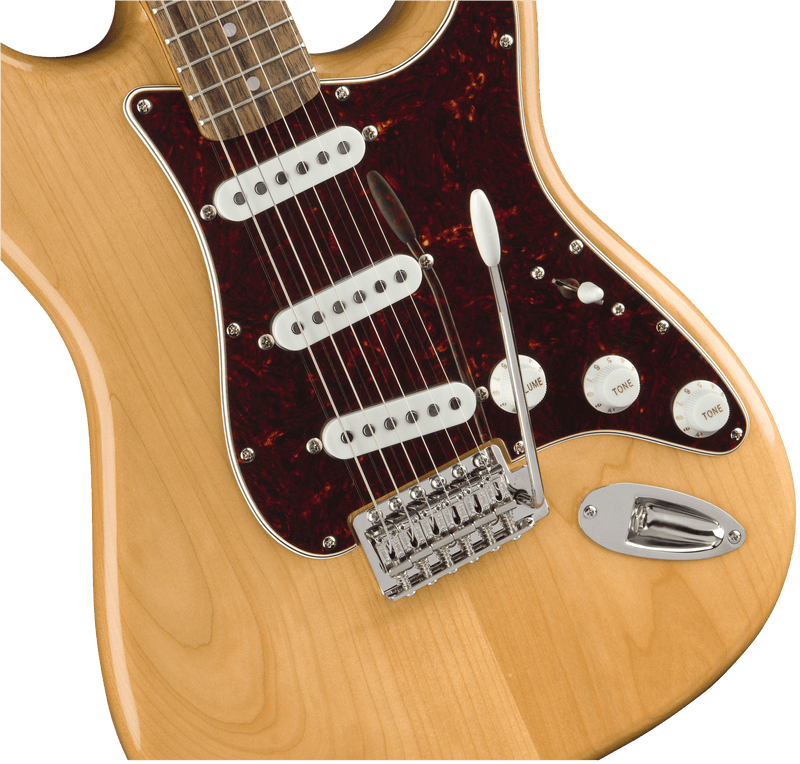Guitarra Electrica Fender Squier Classic Vibe '70s Stratocaster®, diapasón de laurel, natural 0374020521 - The Music Site