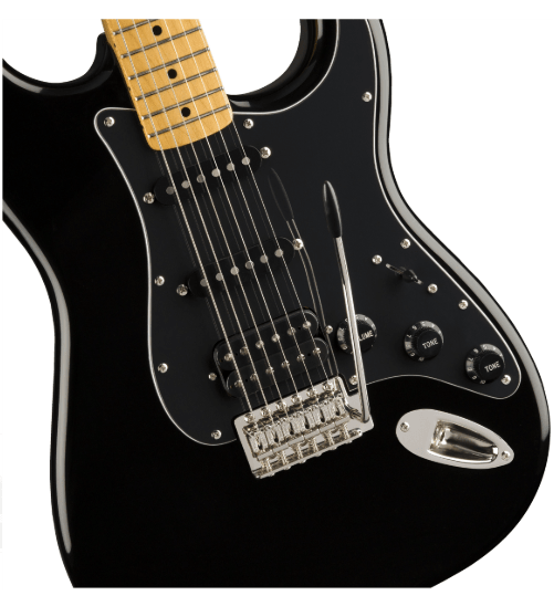 Guitarra Electrica Fender Squier Classic Vibe '70s Stratocaster® HSS, Maple Fingerboard, Black 0374023506 - The Music Site