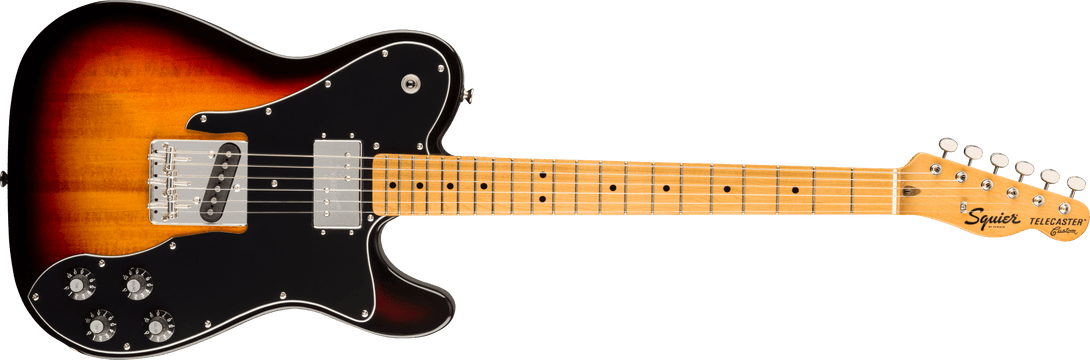 Guitarra Electrica Fender Squier Classic Vibe '70s Telecaster® Custom, Maple Fingerboard, 3-Color Sunburst 0374050500 - The Music Site