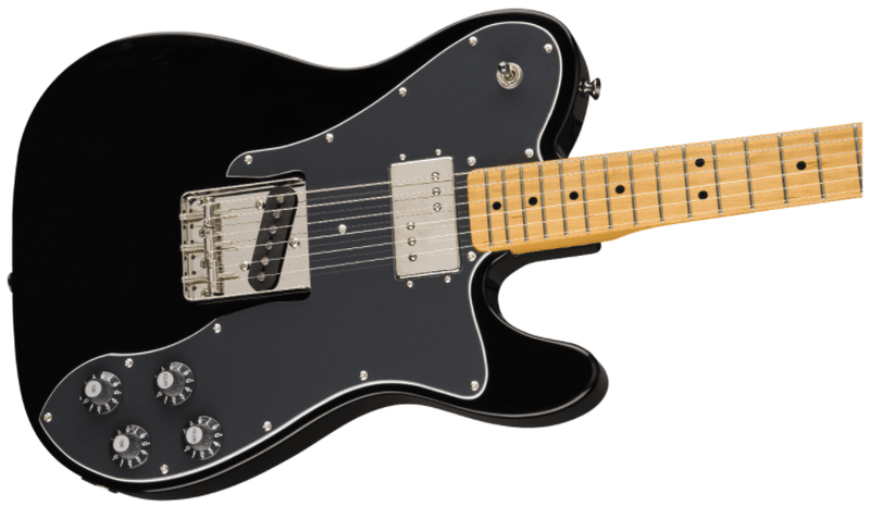 Guitarra Electrica Fender Squier Classic Vibe '70s Telecaster® Custom, Maple Fingerboard, Black 0374050506 - The Music Site