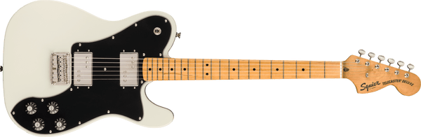 Guitarra Electrica Fender Squier Classic Vibe '70s Telecaster® Deluxe, Maple Fingerboard, Olympic White 0374060505 - The Music Site