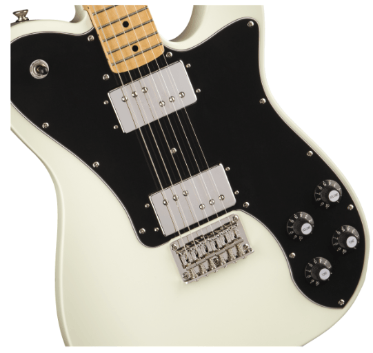 Guitarra Electrica Fender Squier Classic Vibe '70s Telecaster® Deluxe, Maple Fingerboard, Olympic White 0374060505 - The Music Site
