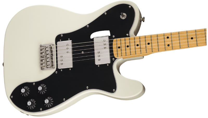 Guitarra Electrica Fender Squier Classic Vibe '70s Telecaster® Deluxe, Maple Fingerboard, Olympic White 0374060505 - The Music Site