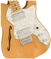 Guitarra Electrica Fender Squier Classic Vibe '70s Telecaster® Thinline, Maple Fingerboard, Natural 0374070521 - The Music Site
