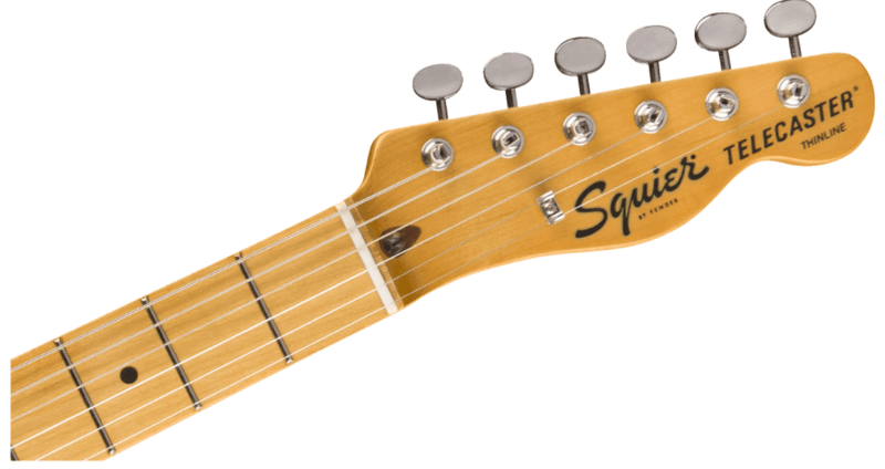 Guitarra Electrica Fender Squier Classic Vibe '70s Telecaster® Thinline, Maple Fingerboard, Natural0374070500 - The Music Site