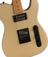 Guitarra Electrica Fender Squier contemporánea derecha, Telecaster® diapasón de arce tostado, oro Shoreline 0371225544 - The Music Site