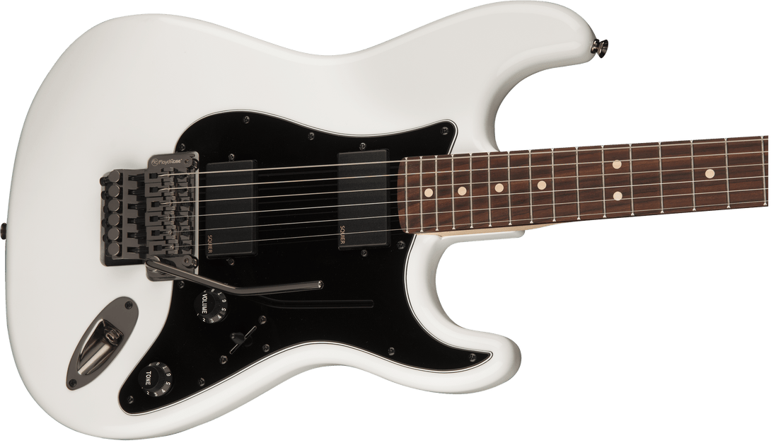 Guitarra Electrica Fender Squier Contemporary Active Stratocaster® HH, diapasón de laurel, blanco olímpico 0370327505 - The Music Site