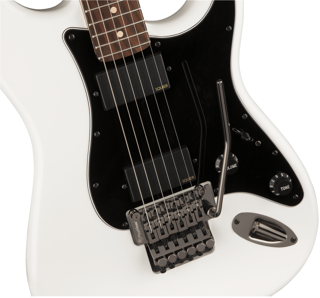 Guitarra Electrica Fender Squier Contemporary Active Stratocaster® HH, diapasón de laurel, blanco olímpico 0370327505 - The Music Site