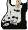 Guitarra Electrica Fender Squier Contemporary Stratocaster® HH Left-Handed, Maple Fingerboard, Black Metallic 0370229565 - The Music Site