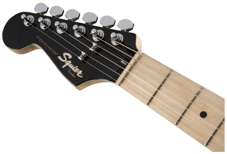 Guitarra Electrica Fender Squier Contemporary Stratocaster® HH Left-Handed, Maple Fingerboard, Black Metallic 0370229565 - The Music Site