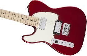 Guitarra Electrica Fender Squier Contemporary Telecaster® HH Left-Handed, Maple Fingerboard, Dark Metallic Red 0371229525 - The Music Site
