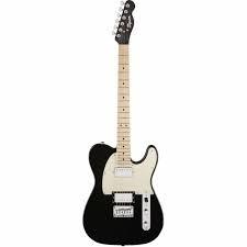 Guitarra Electrica Fender Squier Contemporary Telecaster® HH, Maple Fingerboard, Black Metallic 0371222565 - The Music Site